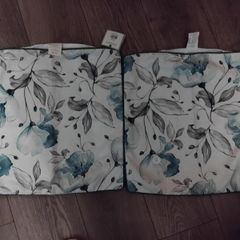 floral cushion covers 45cm by 45cm  new