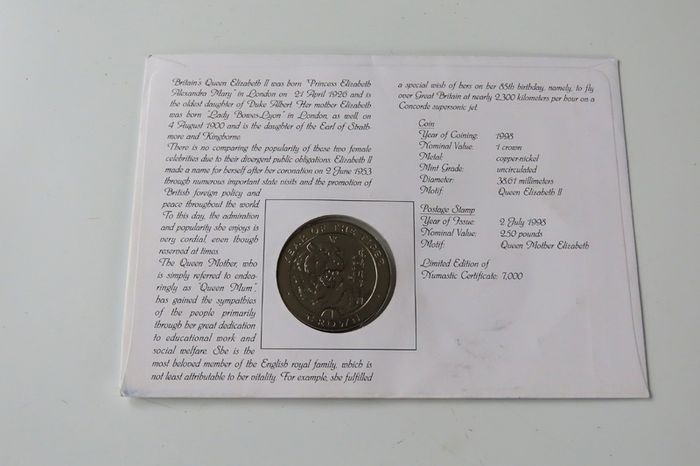 Year Of The Tiger Isle of Man Crown 1998 BUNC in stamp cover