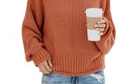 Women Turtleneck Oversized Jumper