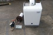 baxi boiler and pump and clock