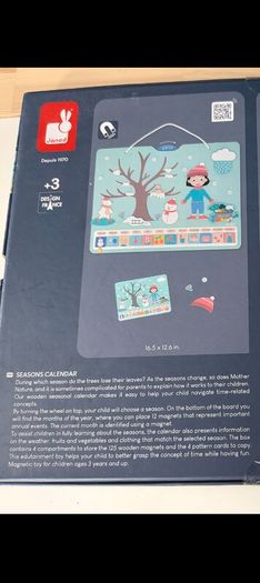 Wooden Seasons Calendar