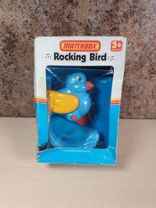 Vintage MATCHBOX Rocking Bird LL-4300  baby toy collectible 1981