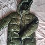 Diesel kids glossy puffer jacket with hood Image 2