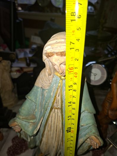 Vintage Virgin Mary Statue Our Lady of Grace and St. Joseph with Christ Child Statue, PRICE IS FOR 1 ONLY