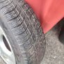 165/65r14 opel Corsa rim good for  spare wheel ,needs a paint. the tire is in good condition 80% Image 3