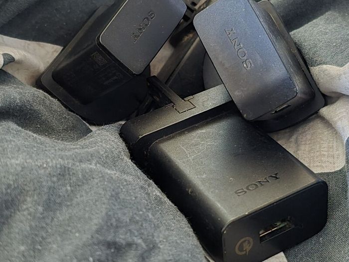 4x Sony Charger Plugs