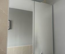 Bathroom mirror used only few months