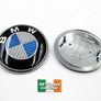 BMW Carbon Blue Bonnet/Trunk Emblem Image 2