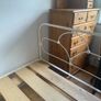 Antique iron framed bed Image 3