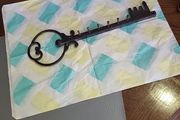 Antique key hanger