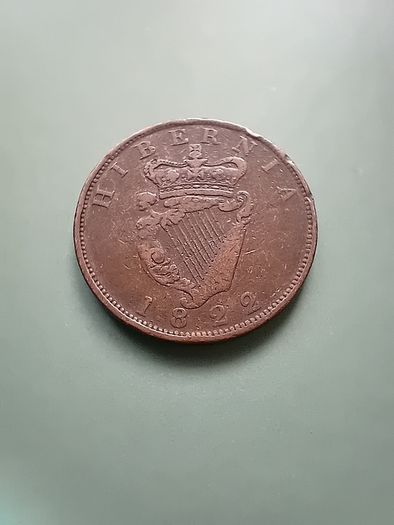 Ireland 1822 Geo IV Penny