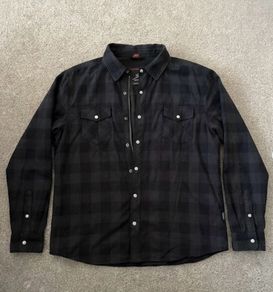 JTS Motorcycle Lumberjack Shirt / Jacket - Size UK 10XL (62) - CE AA Rated with Full Armour