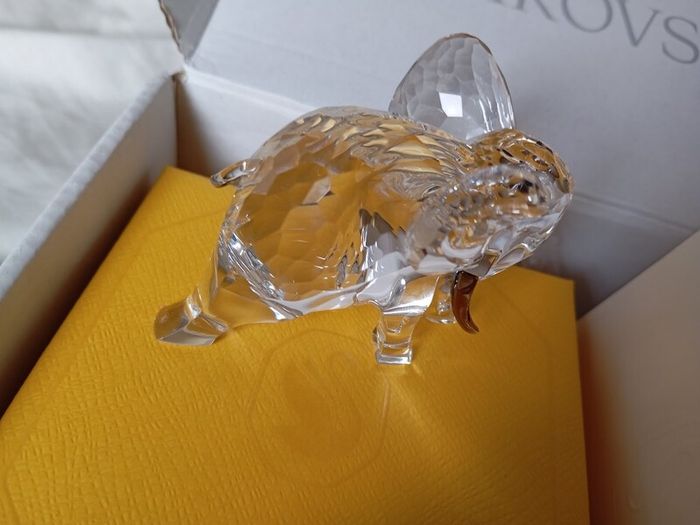 Swarovski crystal elephant