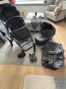 Uppababy Vista 2 Travel System and Cybex Car Seat