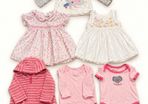 Baby girl clothing bundle - various brands