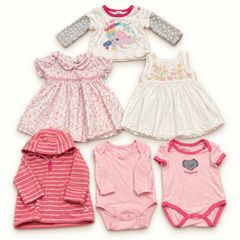 Baby girl clothing bundle - various brands