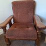 Classic 3 Piece vintage Dutch Oak Suite Image 3