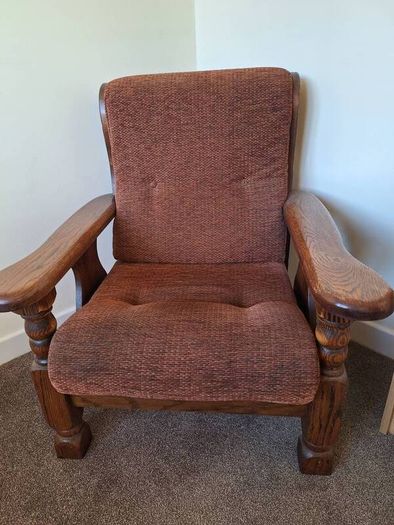 Classic 3 Piece vintage Dutch Oak Suite