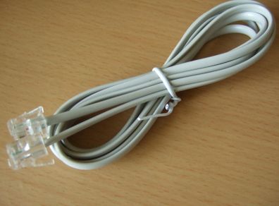DSL/Line Grey Cable, Brand New!
