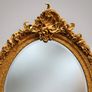 Magnificent French Rococo Style Large Oval Mirror Image 2