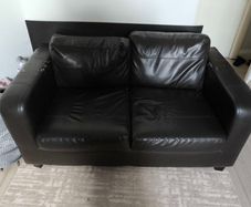 black couch