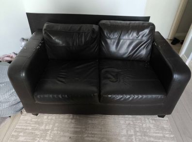 black couch