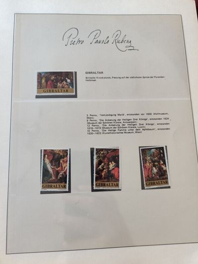 Paul Rubens 55 Pages Stamps Album World Collection