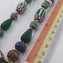 Vintage Venetian African Style Mix Glass Beads Necklace Image 9