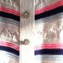 SAVIDA Striped Knit with Diamond buttons Sz XS (Fit 6-8UK) - Bnwt Image 5