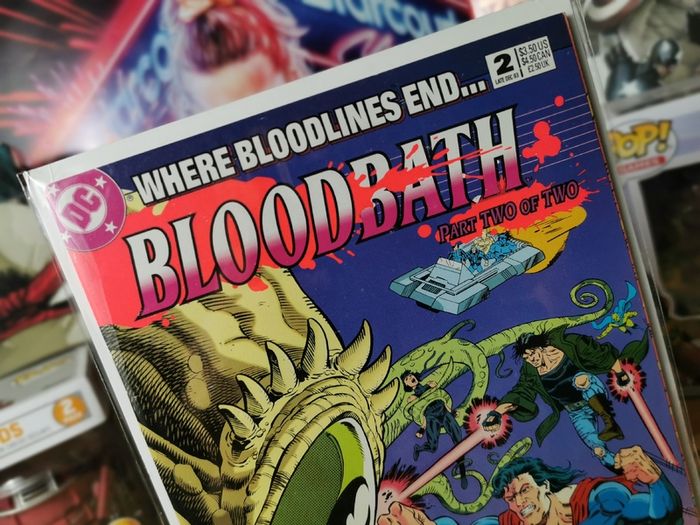 Bloodbath #2 ! Second Appearance of Hitman ! by DC Comics ! 1993 !