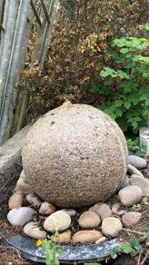 Granite sphere garden water feature