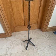 iron stand candle holder