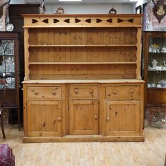 Large Vintage Pine Welsh Dresser