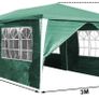 3 x 6 m Gazebo  Party Tent  Garden Gazebo with 6 Side Panels for Wedding Party, Garden Camping Image 5