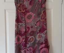 Gorgeous elegant frill sleeve summer dress