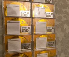 Minidiscs - TDK 74 Minute.