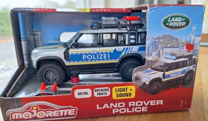 Majorette Land Rover Toy Police Cars