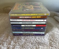 Bundle of line dancing CDs some doubles price is for all