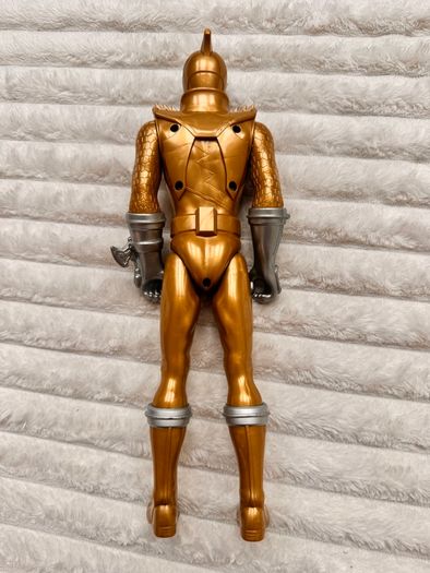 SCG Power Rangers Dino Charge Gold Power Ranger 42121 approx. 12" Used Please see photos