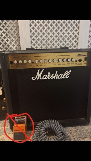 Epiphone Les Paul Standard& Marshall 50W Amp Setup