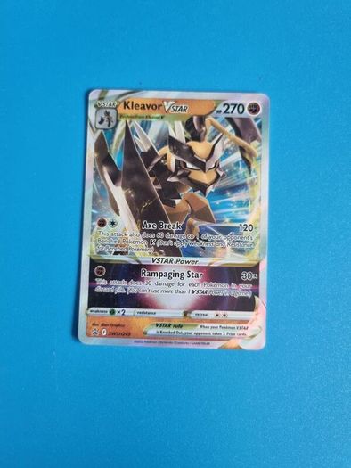 Kleavor Vstar SWSH Black Star Promo Pokemon Card