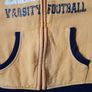 Age 6-7 GAP Mustard and Navy Hoodie Image 2