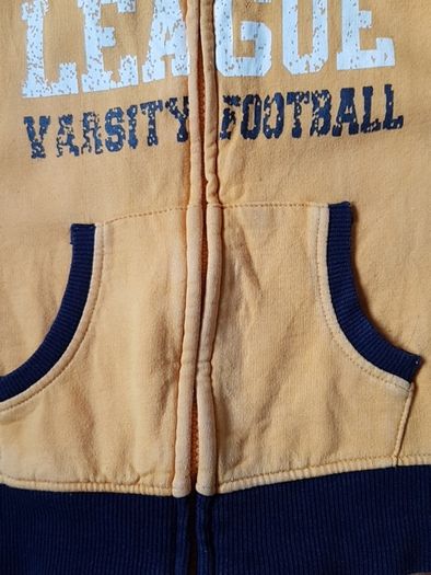Age 6-7 GAP Mustard and Navy Hoodie