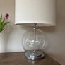 Large Glass Table Lamp Image 2