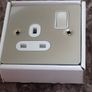 Flat Plate Single Socket / Satin Finish Image 4