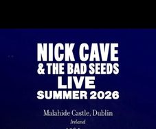 Nick Cave Tickets X2
