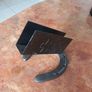 Normandy vintage trench art horseshoe matchbox holder Image 3