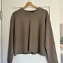 Zara top long sleeve grey Size S Image 3