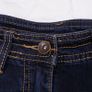 Yessica Dark Wash Indigo Denim Pleated Mini Skirt 10UK/38EU Image 6