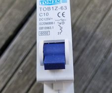 10A DC Miniature Circuit Breaker 1P